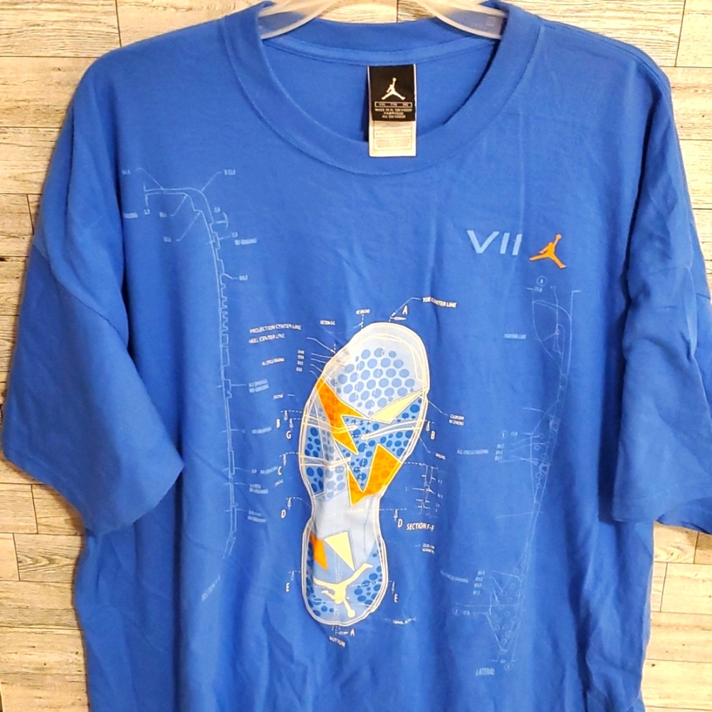 Mens Nike Air Jordan 7 T Shirt - XXL